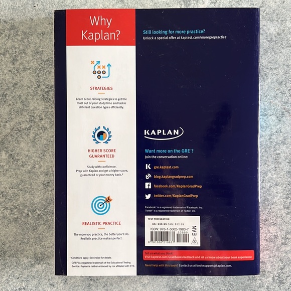 GRE Prep Plus 2018 New - Picture 2 of 3